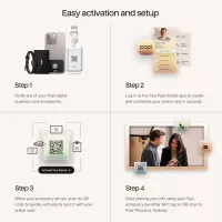 Carte de Visite NFC Popl : Partage Instantané Sans Appli