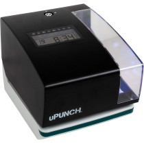 uPunch CR1000 Digital Time Clock & Date Stamp – Employee Time Tracking Kit