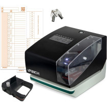 uPunch CR1000 Digital Time Clock & Date Stamp – Employee Time Tracking Kit