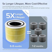 LEVOIT Core 300-P Replacement Filter for Pet Allergy, HEPA & Carbon