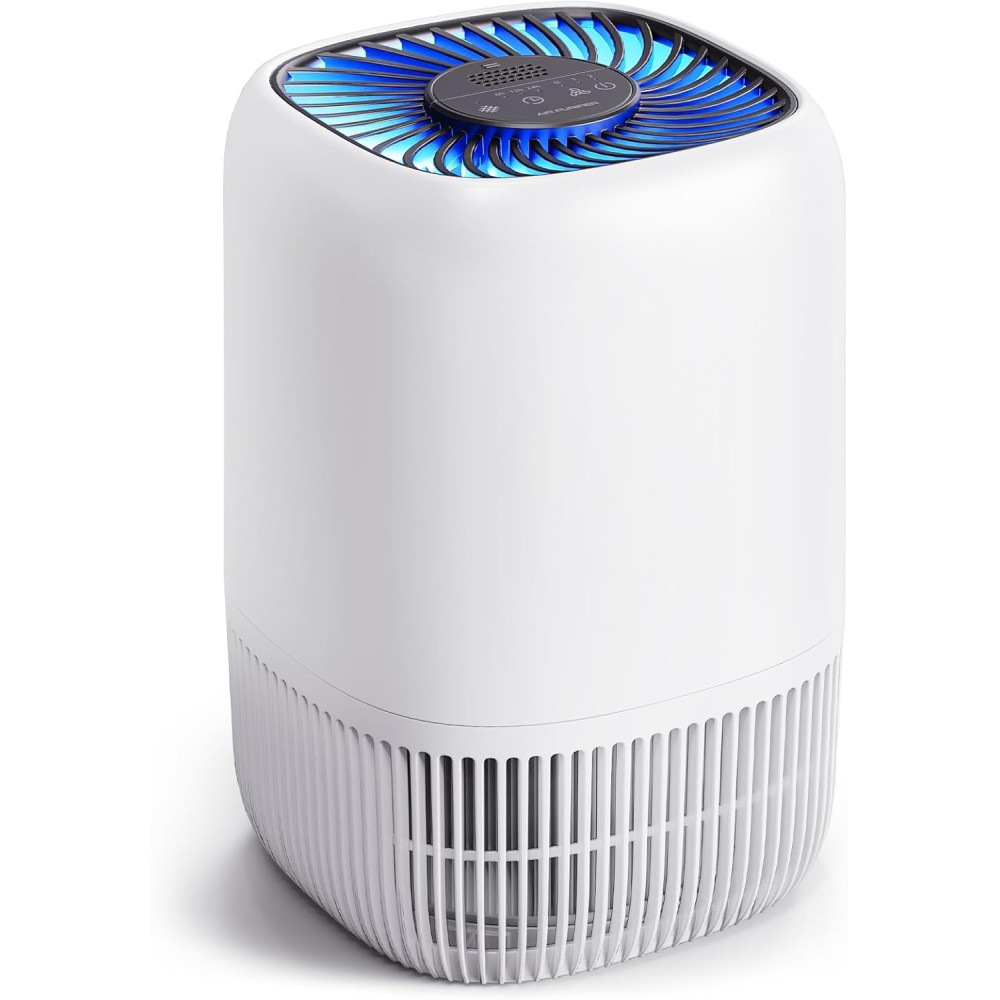 Air Purifier with H13 HEPA Filter for Home – 1076 Ft², Quiet & Compact