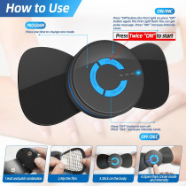 Mini Massager Rechargeable TENS pour Soulagement Musculaire