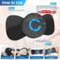 Mini Massager Rechargeable TENS Unit Stimulateur Musculaire EMS Soulagement Douleur Dos, Cou, Bras