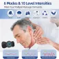Mini Massager Rechargeable TENS Unit Stimulateur Musculaire EMS Soulagement Douleur Dos, Cou, Bras