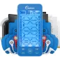 Tens Unit Plus 24 - Appareil de Massage Électronique Rechargeable Multi-Mode avec Accessoires (Bleu)