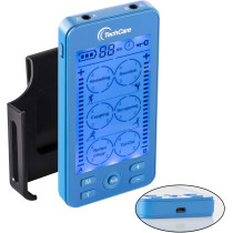 Tens Unit Plus 24 - Rechargeable Multi-Mode Pulse Massager (Blue)