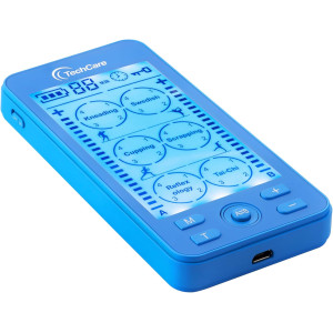 Tens Unit Plus 24 - Rechargeable Multi-Mode Pulse Massager (Blue)