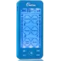 Tens Unit Plus 24 - Appareil de Massage Électronique Rechargeable Multi-Mode avec Accessoires (Bleu)