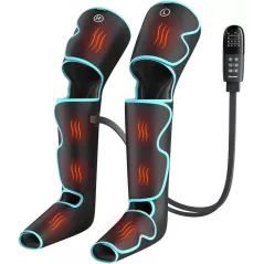 Appareil Massage Jambes Chauffant - Compression Air 3 Intensités
