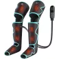 Appareil de massage jambes avec chaleur, compression air, 3 intensités, 6 modes – soulage douleur & gonflement