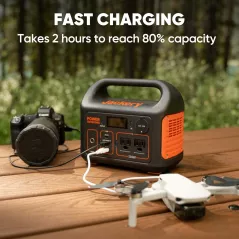 Jackery Explorer 300 – Station d'Énergie Portable 293Wh, Batterie Lithium, Générateur Solaire Optionnel