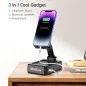 Support de téléphone pliable TechGlow avec enceinte Bluetooth et batterie externe – Cadeau anniversaire tech.