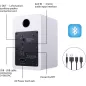 Enceintes Bibliothèque Actives Bluetooth 5.0 Sanyun SW208 3 60W DAC 24bit Son 3D Blanc (Paire)