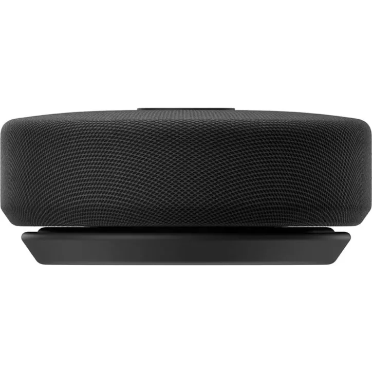 Haut-parleur Microsoft Modern USB-C certifié Teams, stéréo compact, micro anti-bruit, commandes d'appel, noir