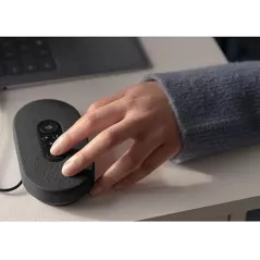 Enceinte USB-C Microsoft Teams, Micro Réducteur de Bruit, Compact