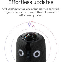 Meeting Owl 4+ 4K 360° Video Conference Camera with Smart Zoom & Mic