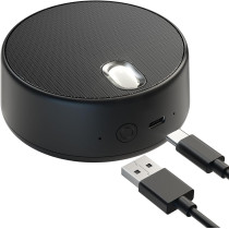 USB Computer Speakers with Mic, 2 Sound Modes for Zoom & Home Office