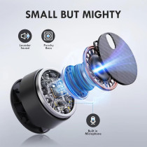 USB Computer Speakers with Mic, 2 Sound Modes for Zoom & Home Office