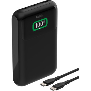 Belkin 20000mAh Portable Charger 65W USB-C & USB-A Fast Power Bank