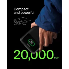 Chargeur Portable Belkin 20000mAh 65W USB-C & USB-A Noir