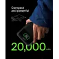 Belkin Power Bank 20000mAh 65W, Chargeur Portable 3 Ports USB-C & USB-A pour Laptop, iPhone, MacBook, iPad, Samsung - Noir