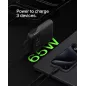 Belkin Power Bank 20000mAh 65W, Chargeur Portable 3 Ports USB-C & USB-A pour Laptop, iPhone, MacBook, iPad, Samsung - Noir