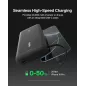 Belkin Power Bank 20000mAh 30W avec câble intégré, charge rapide USB-C, compatible iPhone 17 & Galaxy S25 noir