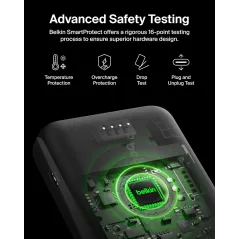 Belkin Power Bank 20000mAh USB-C 15W Silver - iPhone, Samsung