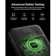 Belkin 20000mAh USB-C Power Bank, 15W Portable Charger - Silver