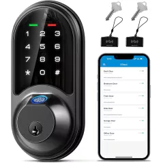 Veise RZ07 Serrure Intelligente Empreinte Digitale 7-en-1