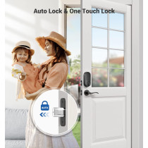 Veise RZ07 Smart Fingerprint Lock | 7-in-1 Keyless Entry & App Control