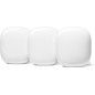 Google Nest WiFi Pro 6E Mesh Router 3-Pack - Fast, Reliable Whole Home Wi-Fi Coverage - Snow