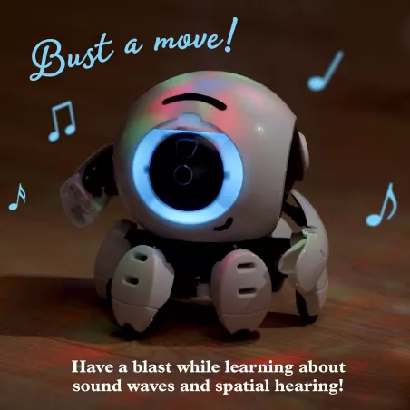 Thames & Kosmos Hero : Kit Robot STEM réactif au son, exploration ingénierie et technologie sonore éducative
