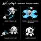 Thames & Kosmos Hero : Kit Robot STEM réactif au son, exploration ingénierie et technologie sonore éducative