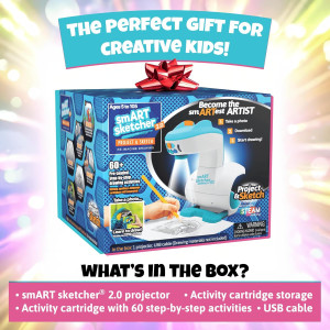 Flycatcher Smart Sketcher 2.0 Projector for Kids – Drawing & Tracing Toy