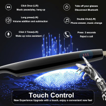 Lunettes Bluetooth Intelligentes avec Traduction AI - 164 Langues