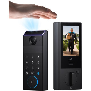 Serrure Eufy FamiLock S3 Max - Reconnaissance Veine de Paume