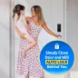 LOCKSTAR® Serrure Intelligente sans Clé • App, Empreinte, Code, Carte, Clé, Compatible Maison Connectée