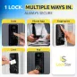 LOCKSTAR® Serrure Intelligente sans Clé • App, Empreinte, Code, Carte, Clé, Compatible Maison Connectée