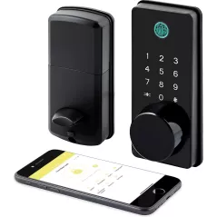 LOCKSTAR® Serrure Intelligente • Entrée Sans Clé • APP & Empreinte