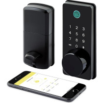 LOCKSTAR® Smart Keyless Door Lock – Fingerprint, APP, Keypad, Key