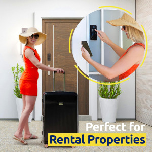 LOCKSTAR® Smart Keyless Door Lock – Fingerprint, APP, Keypad, Key