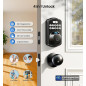 Veise Matte Black Fingerprint Door Lock with Keyless Entry, Electronic Keypad, Auto-Locking & Waterproof Veise Matte Black Fingerprint Door Lock with Keyless Entry, Electronic Keypad, Auto-Locking & Waterproof