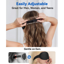 Travel Essentials 3D Weighted Sleep Mask - Blackout, Zero Eye Pressure