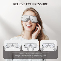 Eye Massager with Heat, Music & Compression – Relief for Eye Strain & Migraine