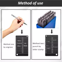 Hotop Crypto Wallets & Metal Plate Pen for Secure Bitcoin Seed Storage