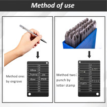 Hotop Portefeuilles Crypto & Stylo Marquage Métal Bip39 Noir