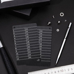 Hotop Crypto Wallets & Metal Plate Pen for Secure Bitcoin Seed Storage