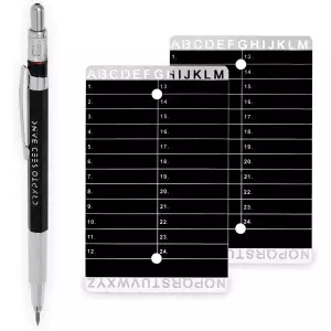 Crypto Seed Bank: Steel Backup Wallet with Precise Engraving & 2 Cards