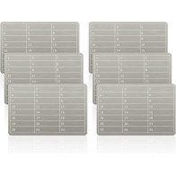 6-Plate Steel Crypto Wallet for Bitcoin Seed Storage & Cold Backup